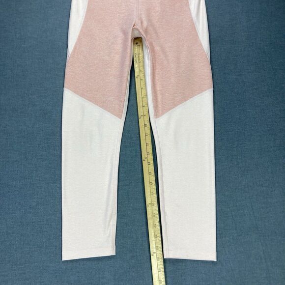 Outdoor Voices® 3/4 Warmup Leggings M Tri-Tone Compression Athletic Gym Pull On - Picture 12 of 14